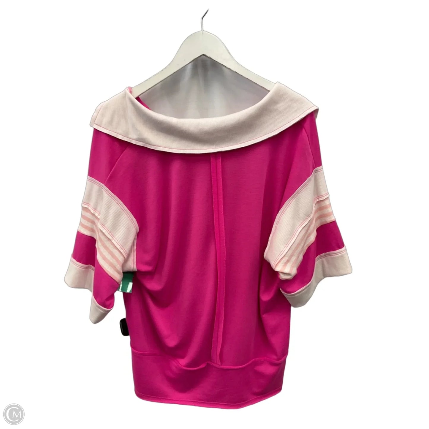 Top Short Sleeve By Hailey & Co In Pink, Size: Small. Shop this look in our online store!