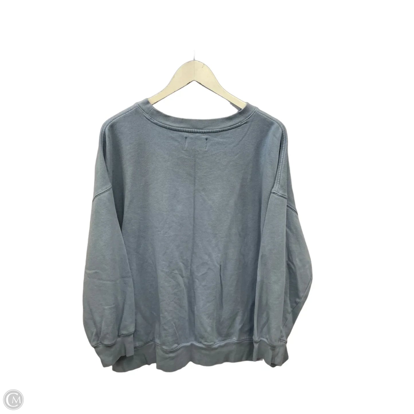 Sweatshirt Crewneck By Old Navy In Blue, Size: L