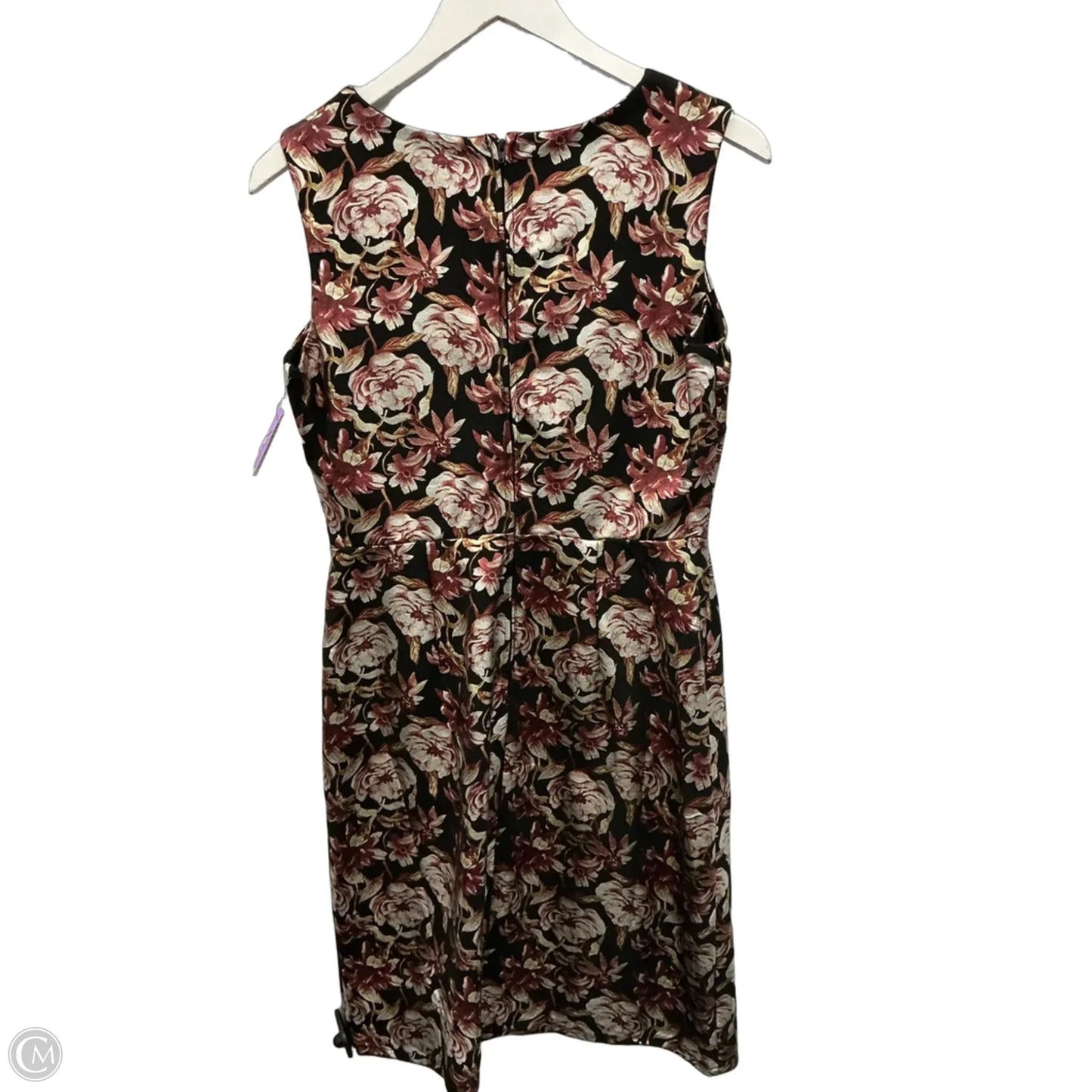 Dress Casual Midi By Luxology In Floral Print, Size: M