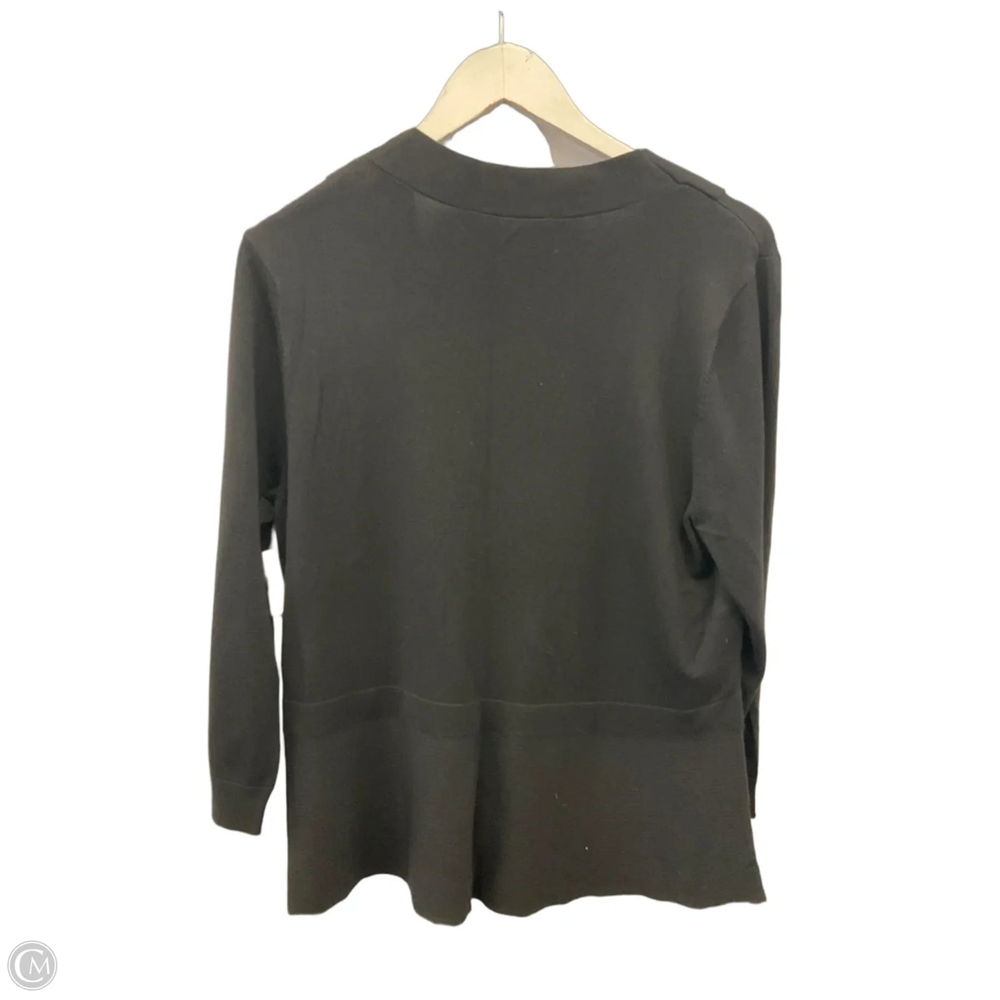 Sweater Cardigan By White House Black Market In Black, Size: L
