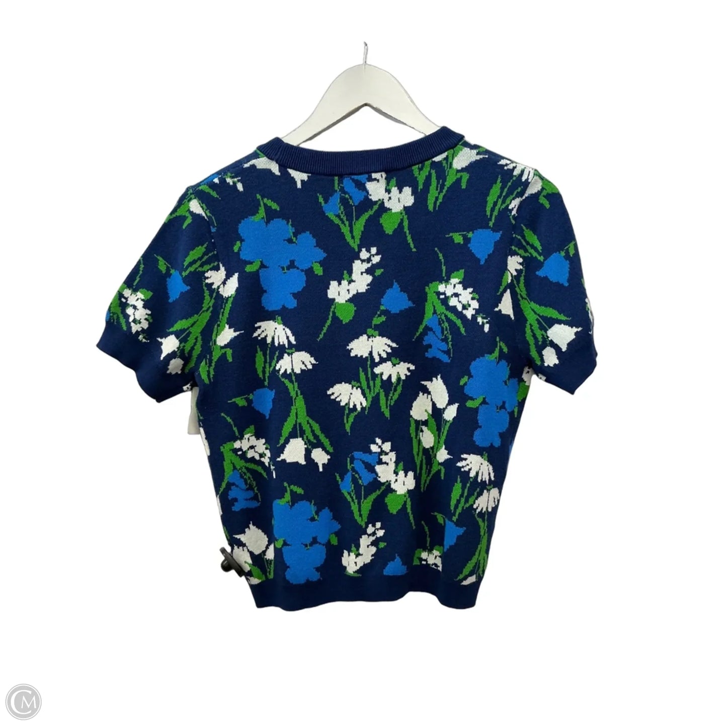 Sweater Short Sleeve By Target-designer In Blue & Green, Size: M