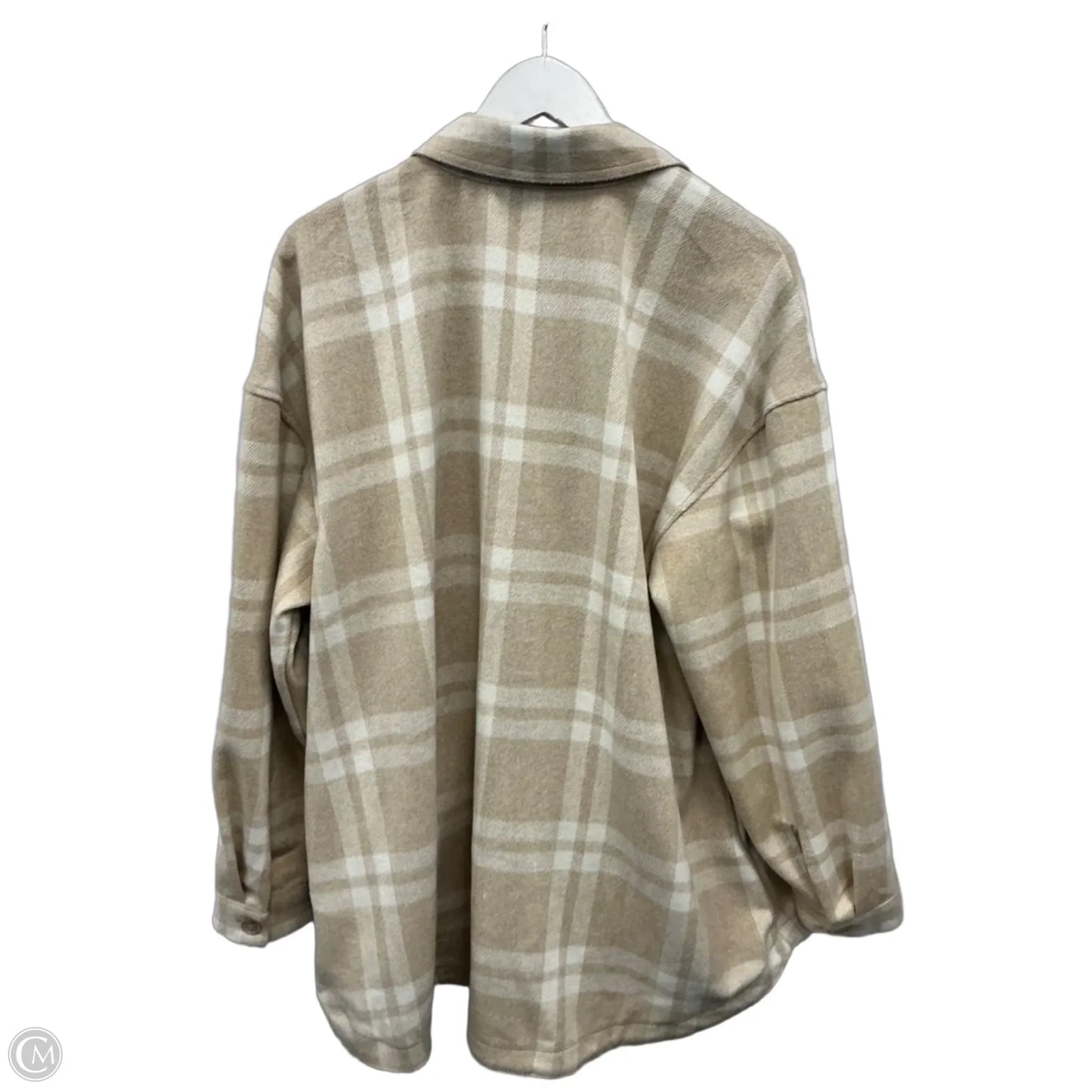 Jacket Other By Lane Bryant In Tan, Size: 1x