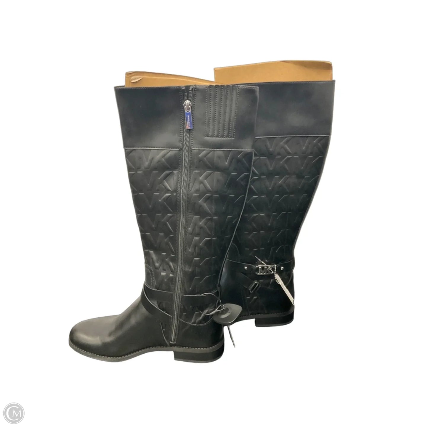 Boots Designer By Michael Kors In Black, Size: 10
