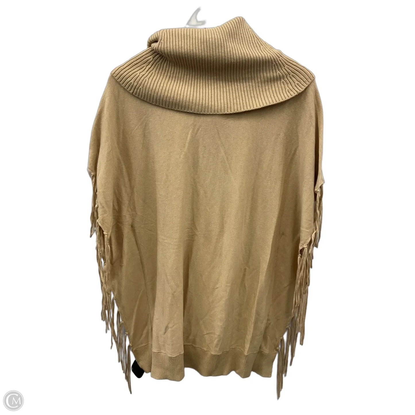 Poncho By Michael By Michael Kors In Tan, Size: M