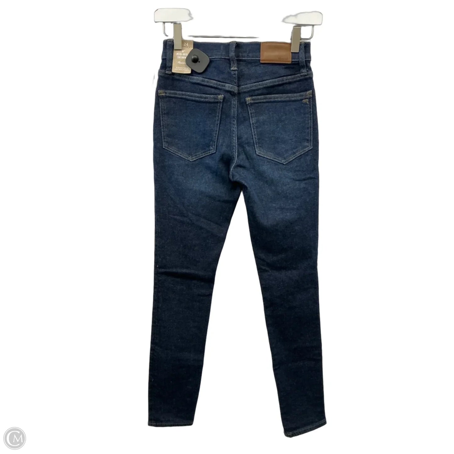 Jeans Skinny By Madewell In Blue Denim, Size: 0