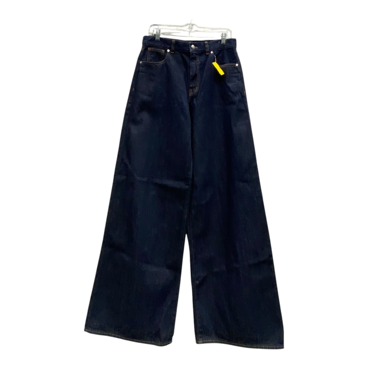 Jeans Wide Leg By Madewell In Blue Denim, Size:6