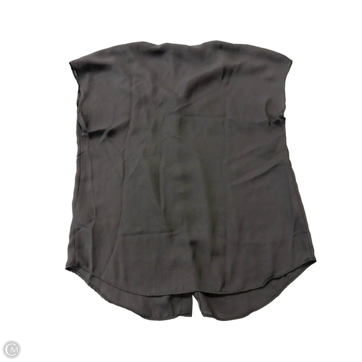 Top Short Sleeve By Apt 9 In Black, Size: S