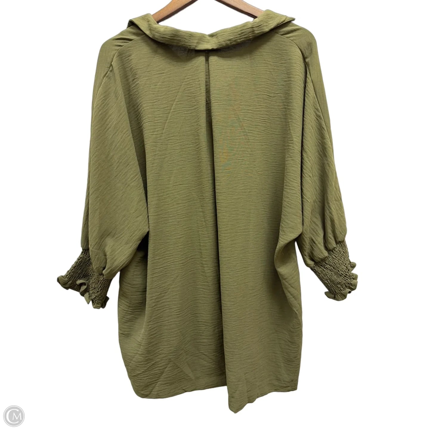 Top Long Sleeve By Dokotoo In Green, Size: Xl
