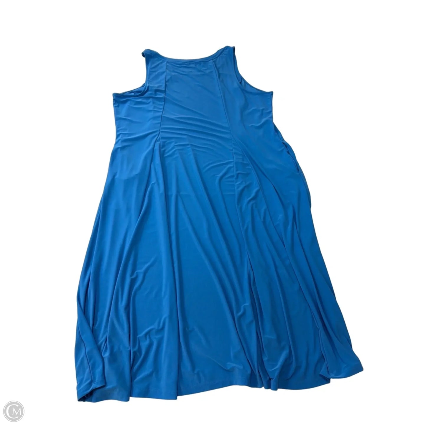 Dress Casual Maxi By Attitude In Blue, Size: 2x