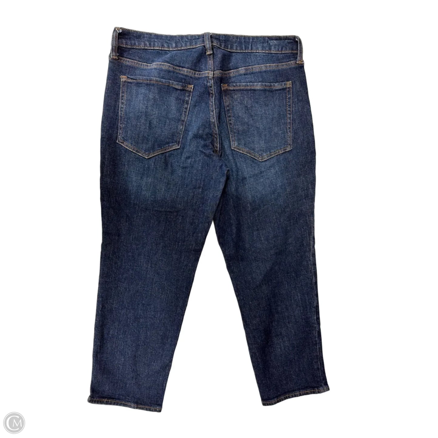 Jeans Straight By Old Navy In Blue Denim, Size: 12