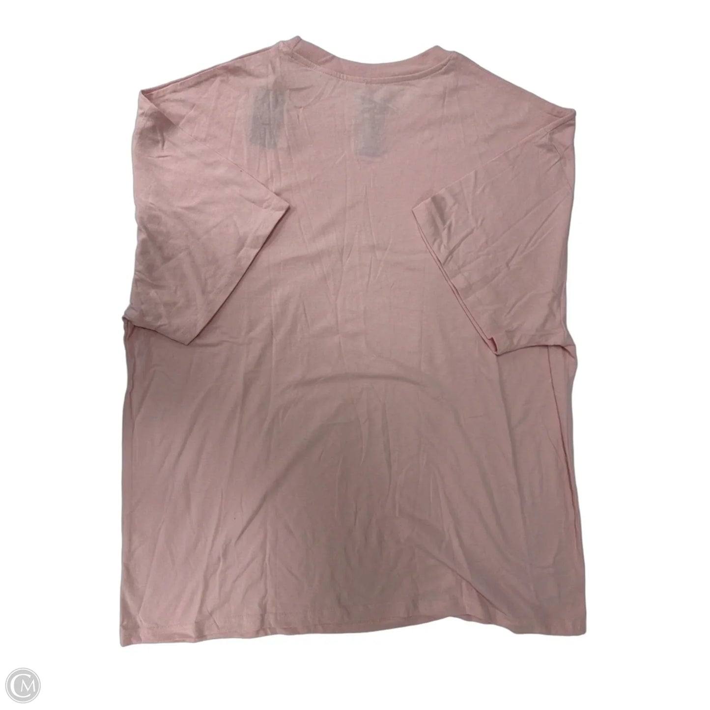 Top Short Sleeve Basic By Clothes Mentor In Pink, Size: 2x