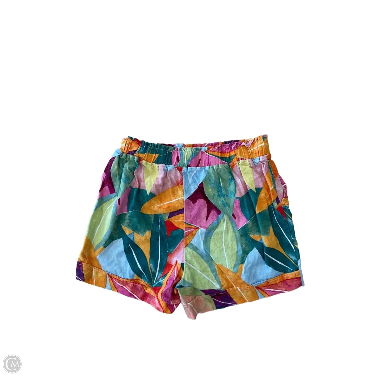 Shorts By Time And Tru In Tropical Print, Size: 4