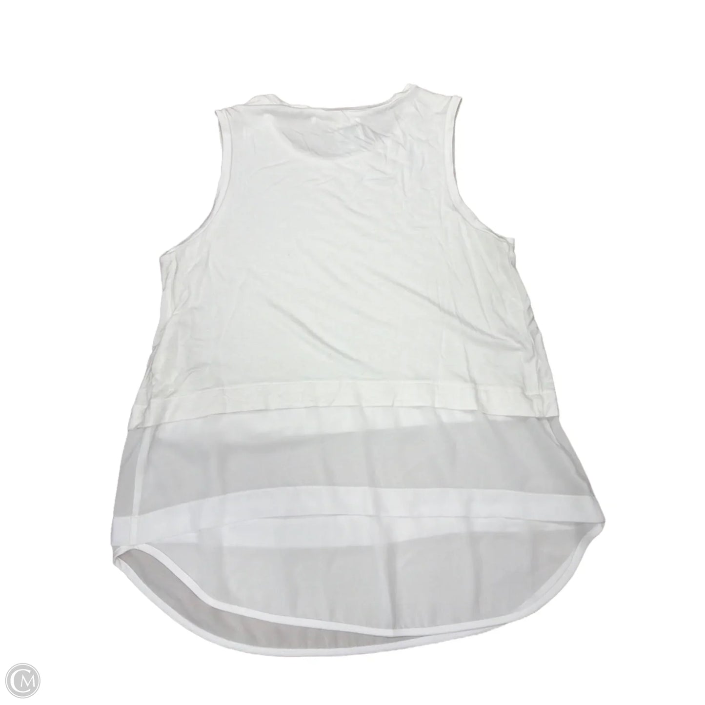 Top Sleeveless By Michael By Michael Kors In White, Size: M