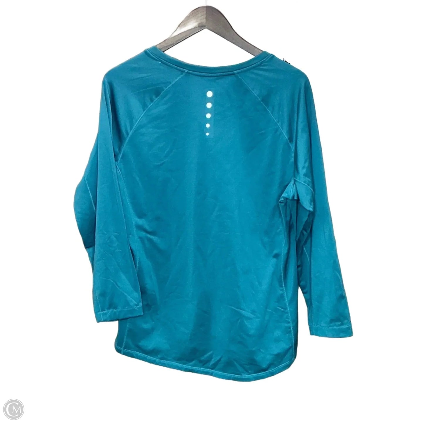 Athletic Top Long Sleeve Crewneck By Rbx In Green, Size: Xl