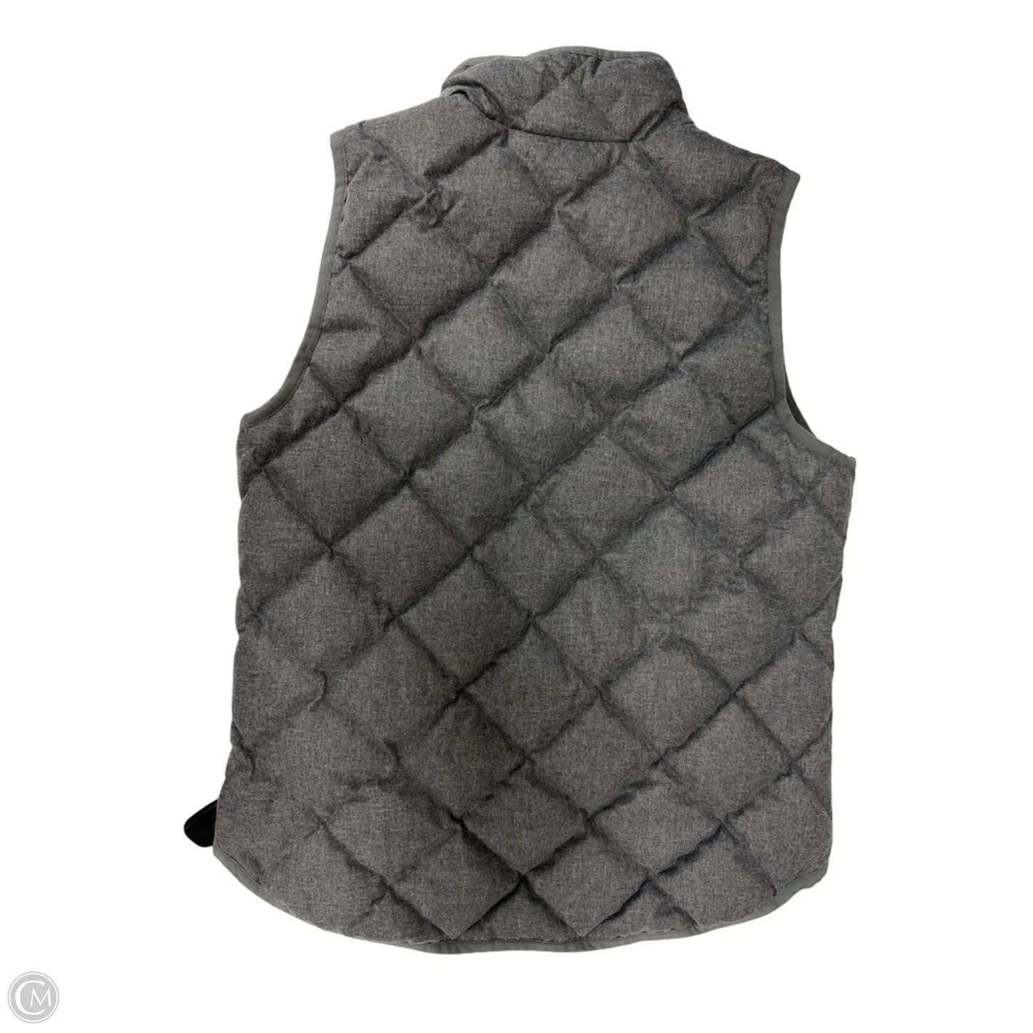 Vest Puffer & Quilted By J. Crew In Grey, Size: S