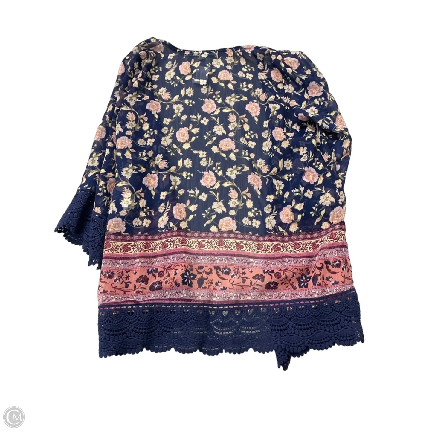 Kimono By Rewind In Floral Print, Size: Xs