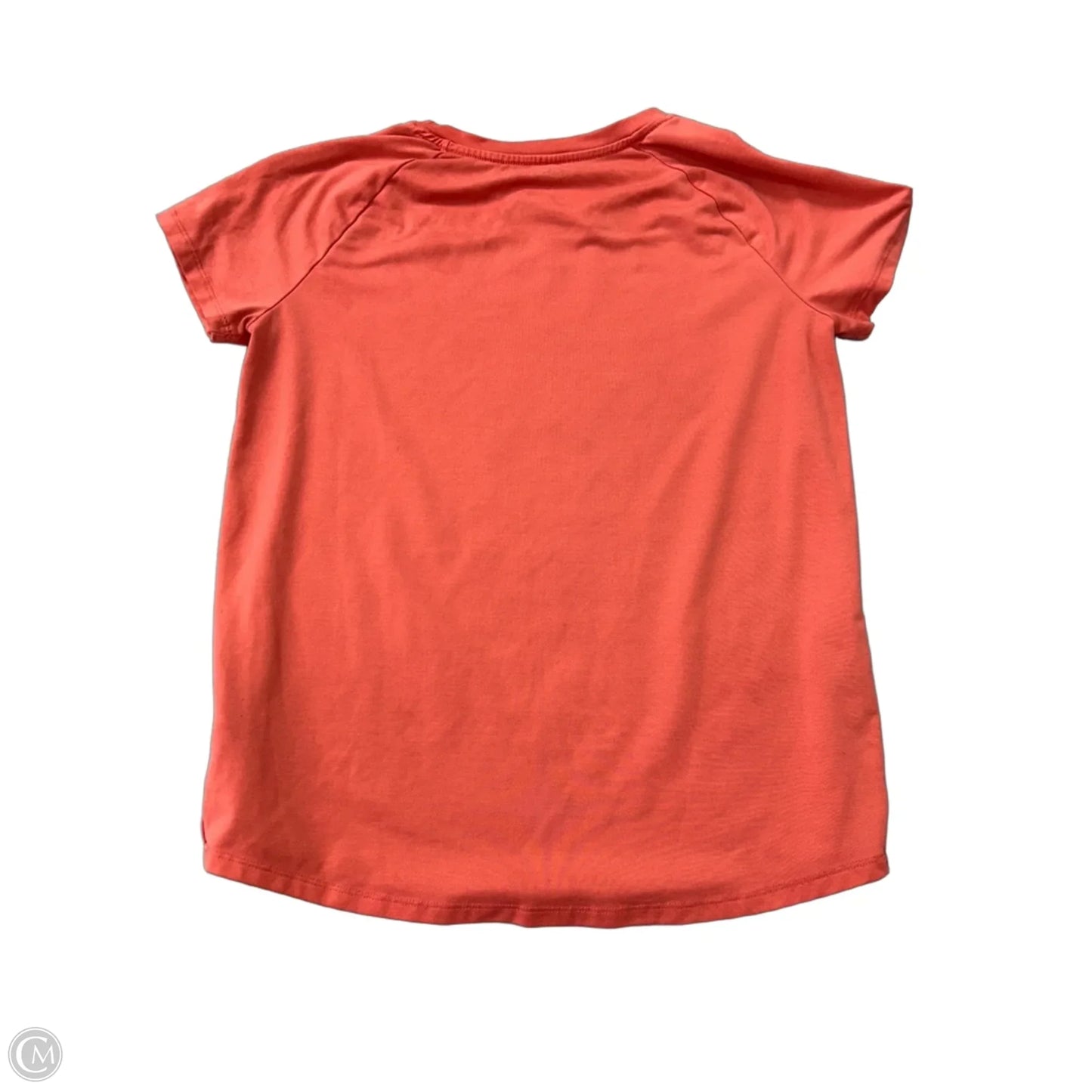 Athletic Top Short Sleeve By Athletic Works In Coral, Size: Xl