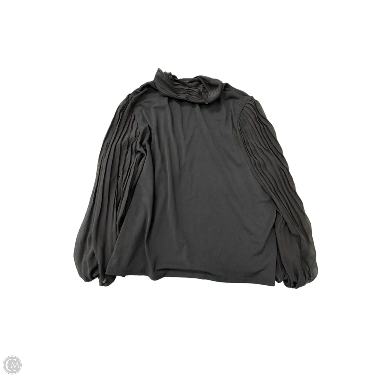 Top Long Sleeve By Cable And Gauge In Black, Size: 2x