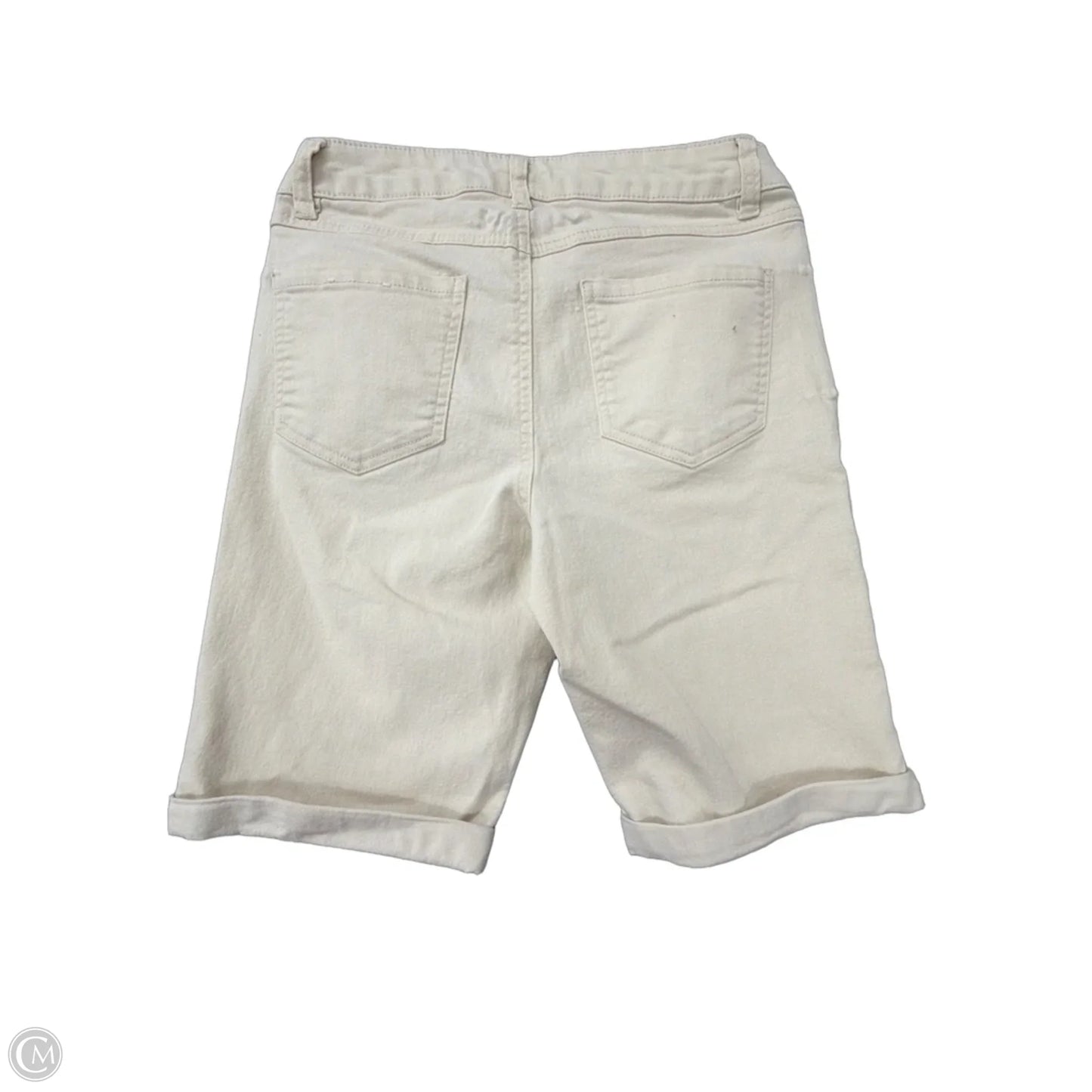 Shorts By D Jeans In Cream Denim, Size: 6