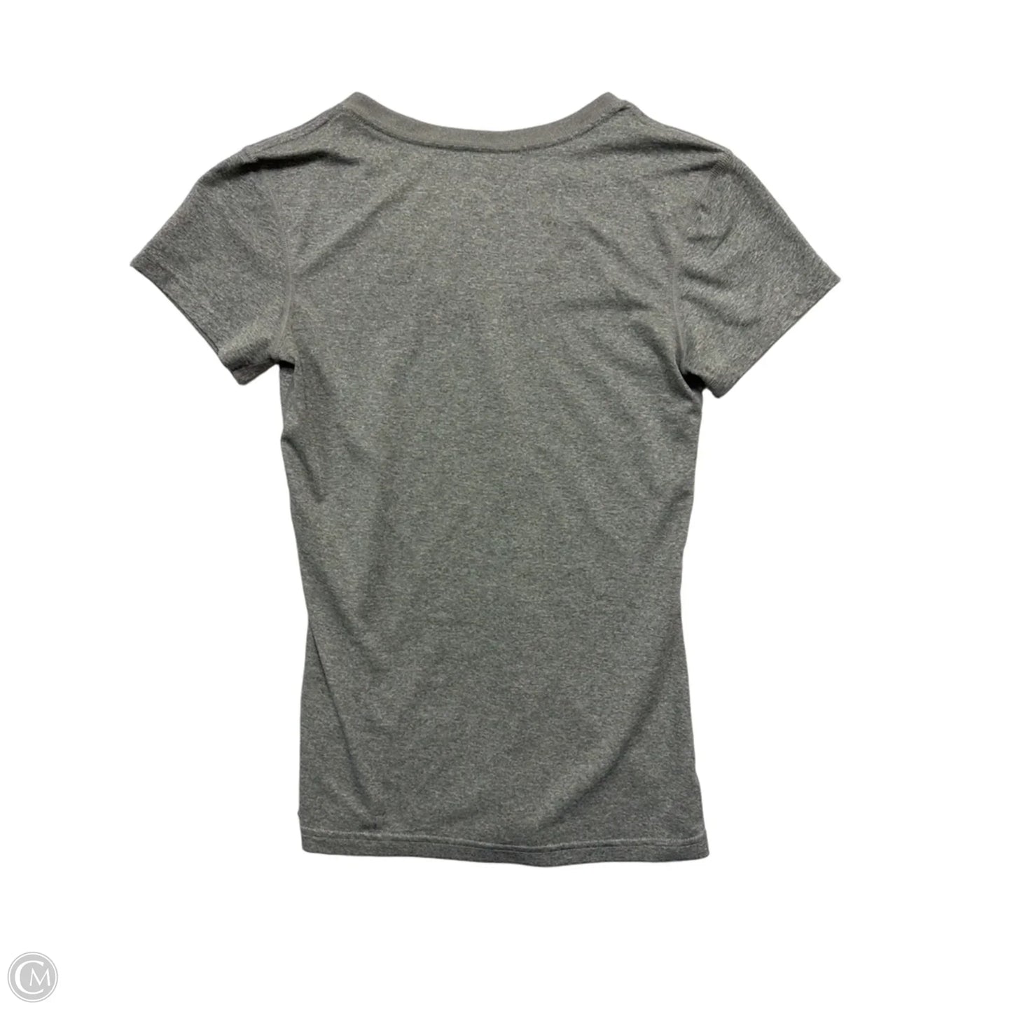 Athletic Top Short Sleeve By Nike Apparel In Grey, Size: Xs
