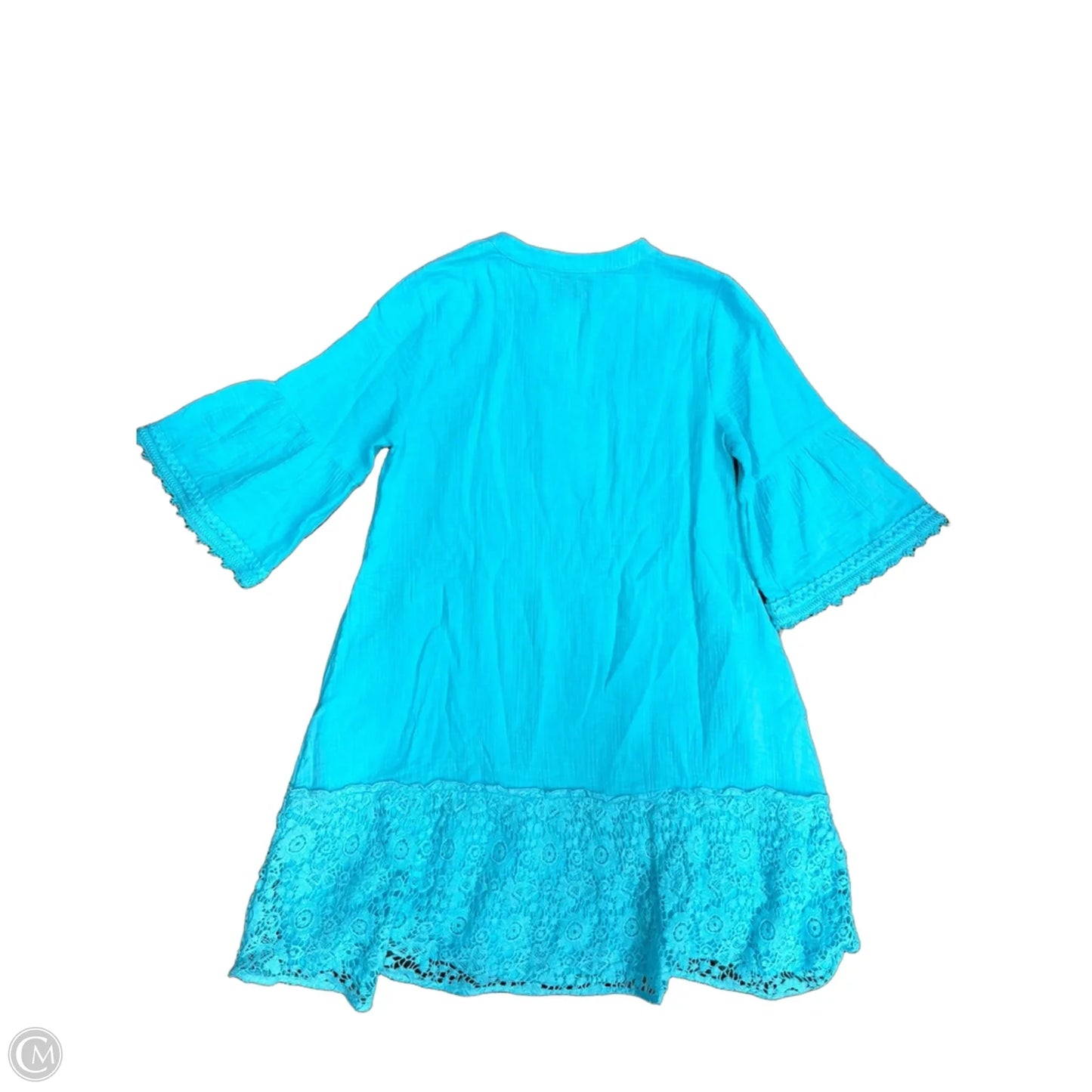 Dress Casual Midi By Soft Surroundings In Blue, Size: M