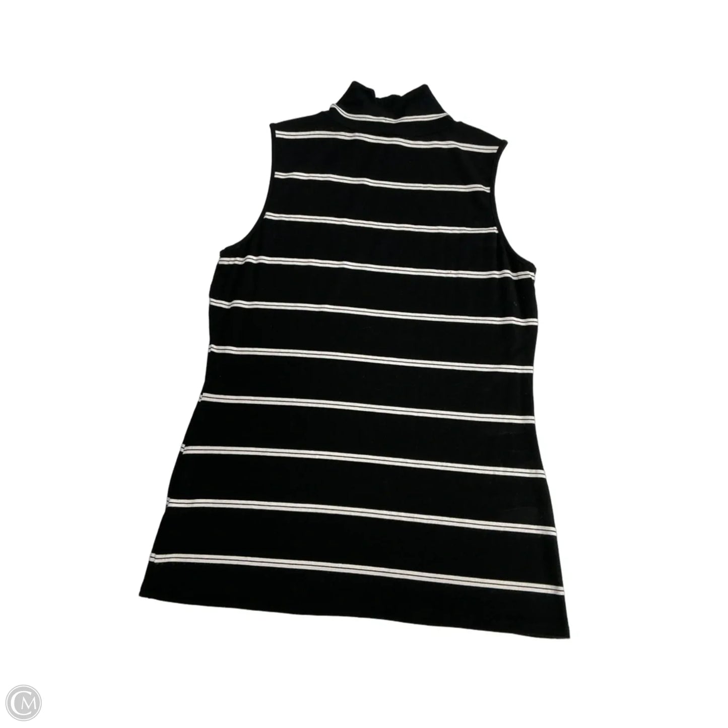 Top Sleeveless By Vince Camuto In Striped Pattern, Size: M
