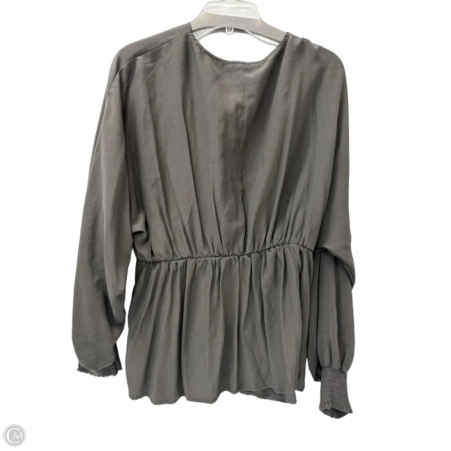Top Long Sleeve By Heyson In Black, Size: L