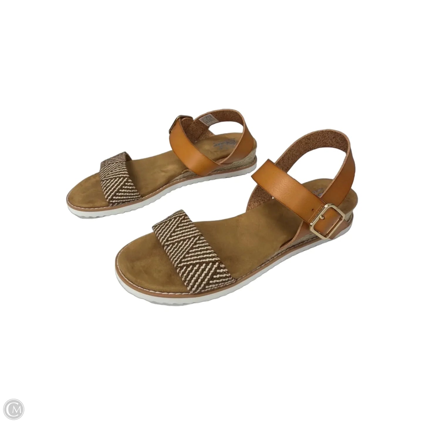 Sandals Flats By Bobs In Brown, Size: 10