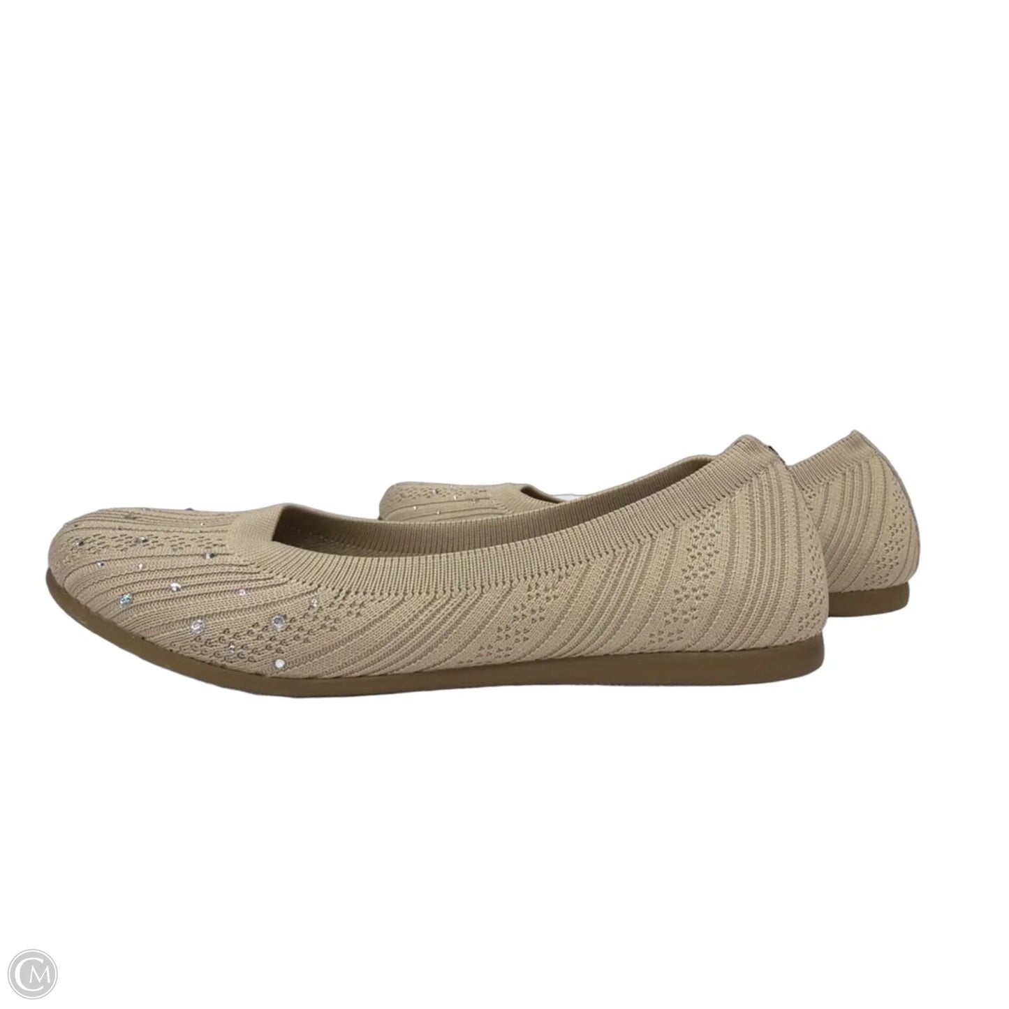 Shoes Flats By Clothes Mentor In Taupe, Size: 8
