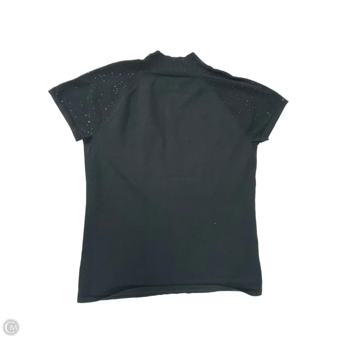 Top Short Sleeve By Cable And Gauge In Black, Size: M