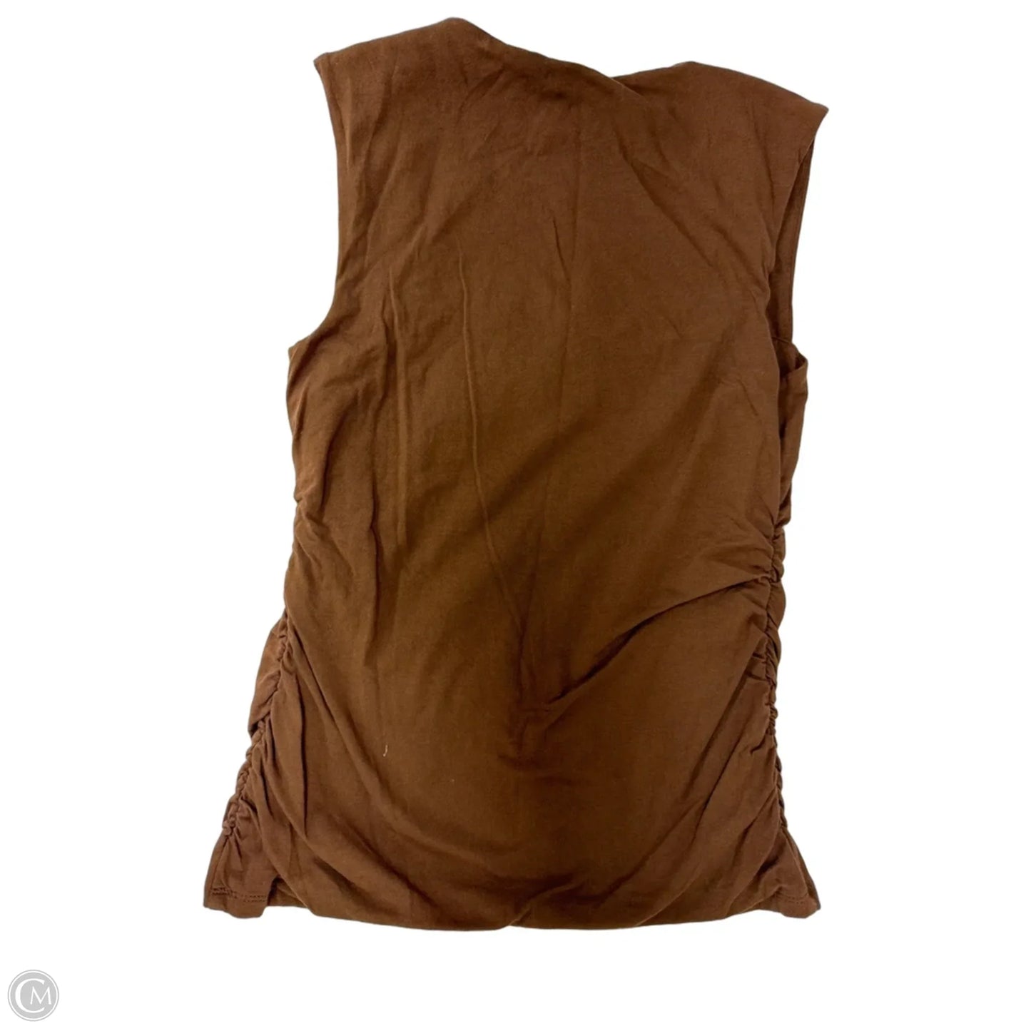 Tank Top By Time And Tru In Brown, Size: M