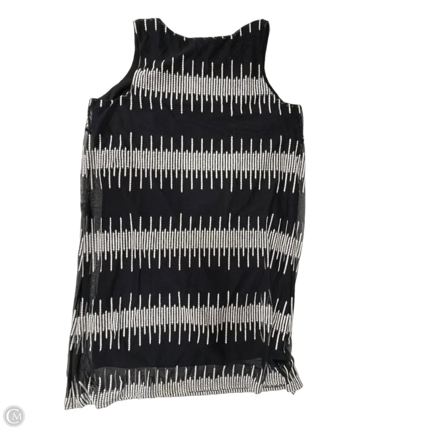 Dress Casual Midi By Alfani In Black & White, Size: 1x