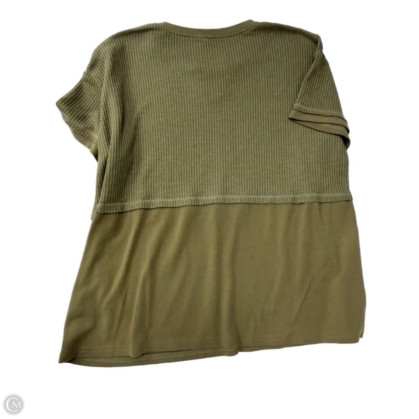 Top Short Sleeve By Clothes Mentor In Green, Size: Xl
