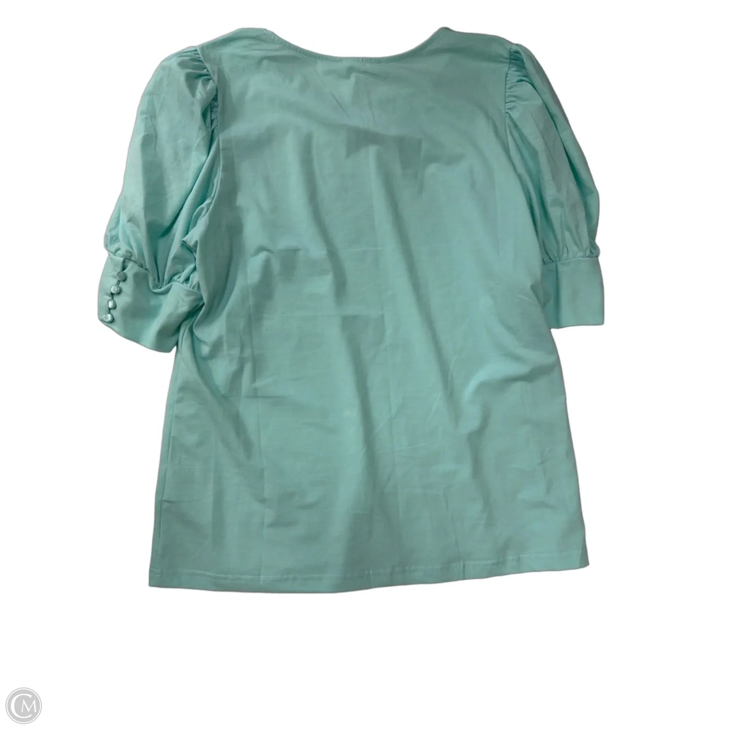 Top Short Sleeve By Clothes Mentor In Blue, Size: L
