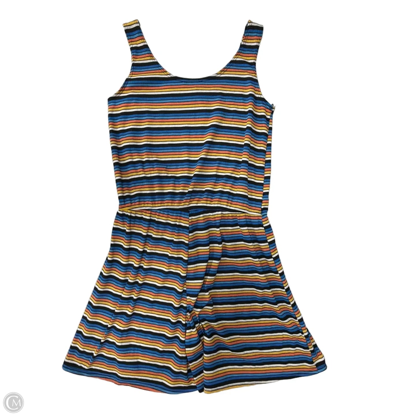 Romper By Poof In Striped Pattern, Size: Xl