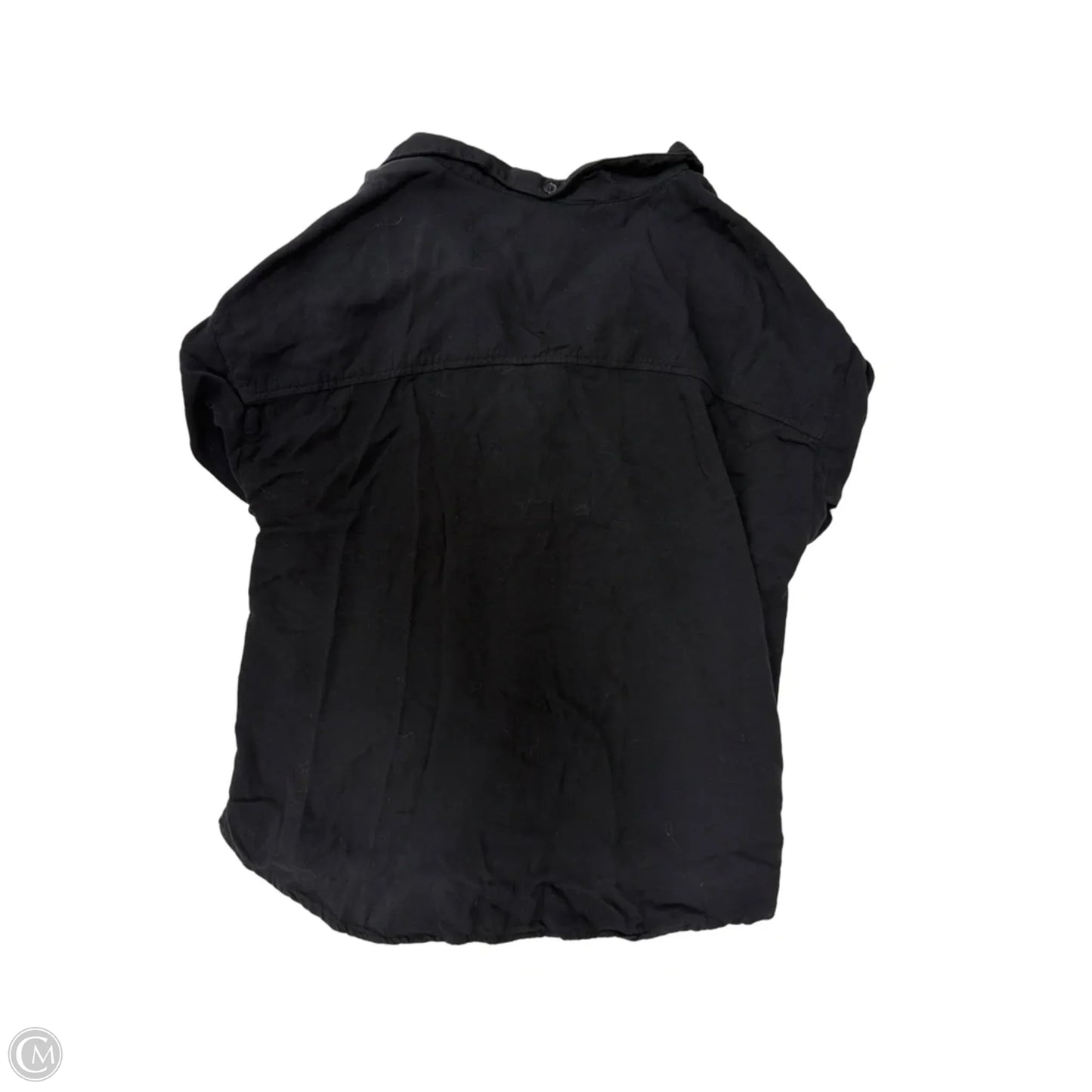 Top Short Sleeve By Alexander Jordan In Black, Size: L