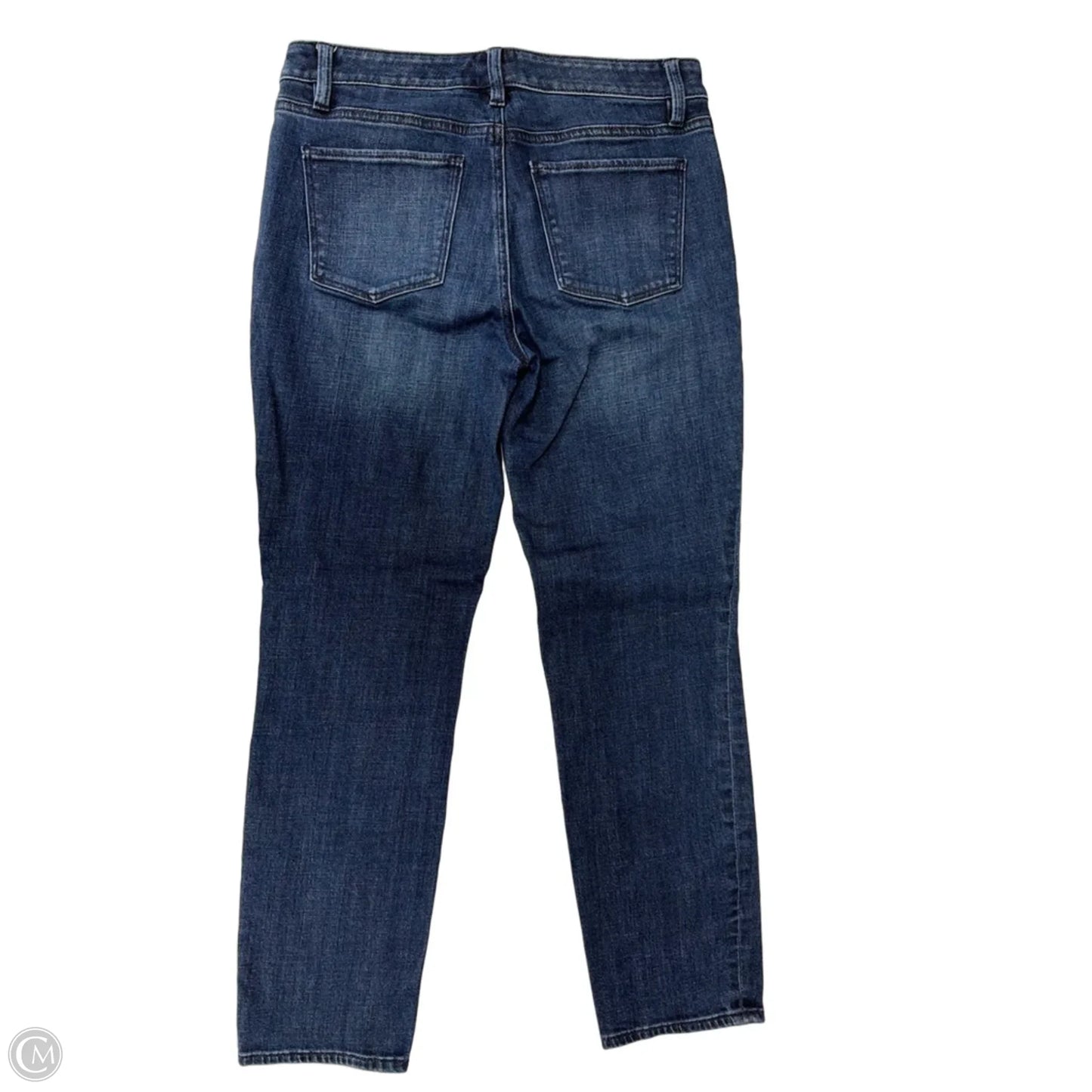 Jeans Straight By Talbots In Blue Denim, Size: 6
