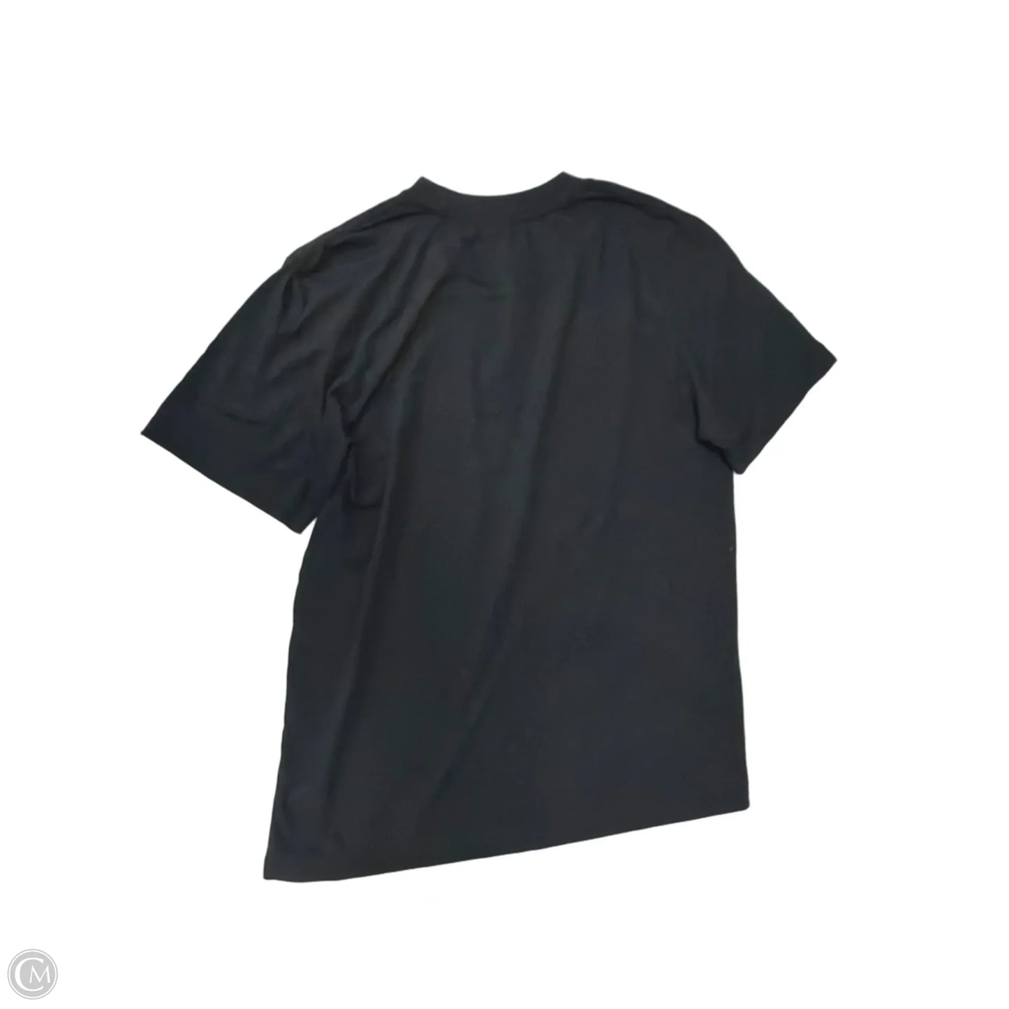 Top Short Sleeve By Clothes Mentor In Black & Pink, Size: M