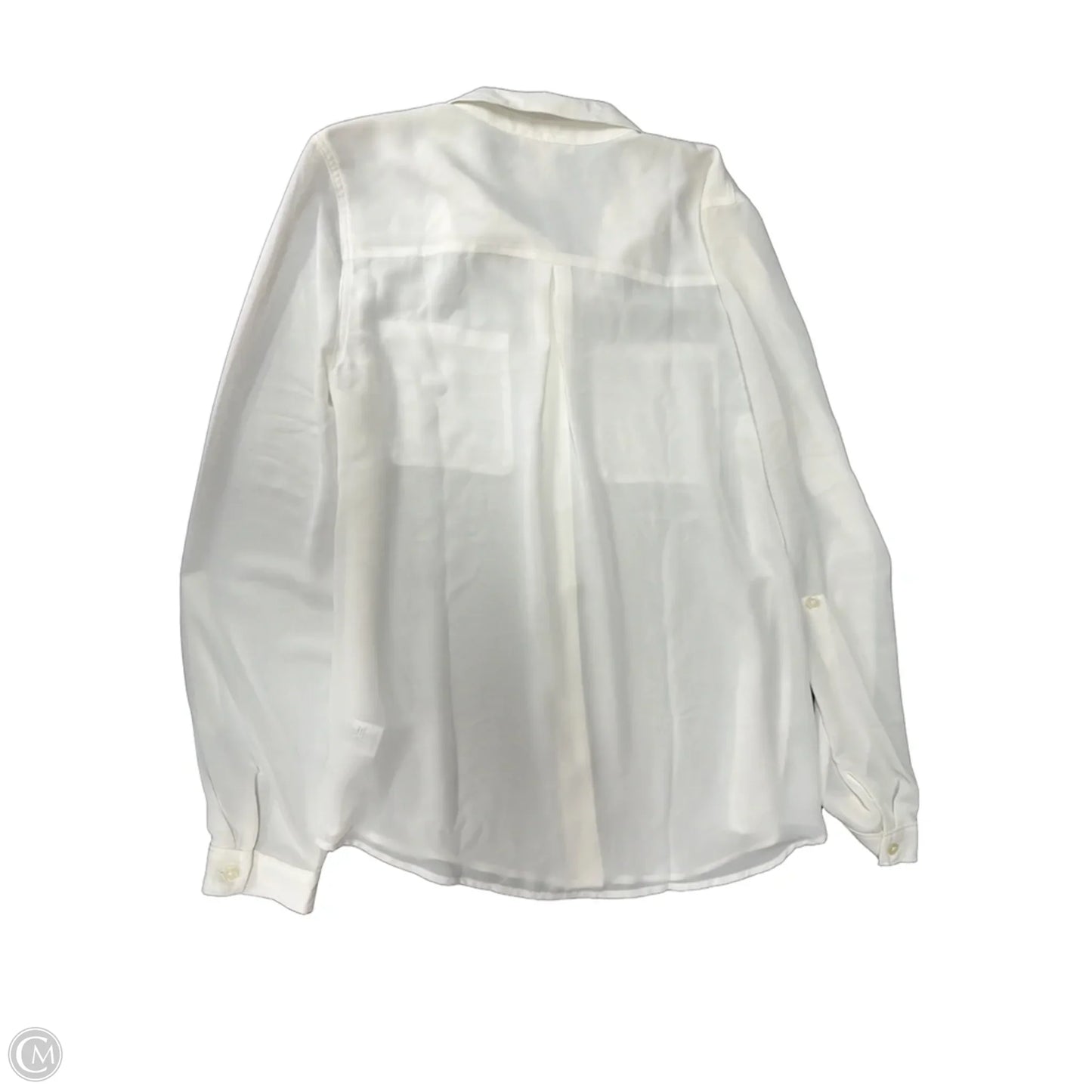 Top Long Sleeve By Maurices In White, Size: S