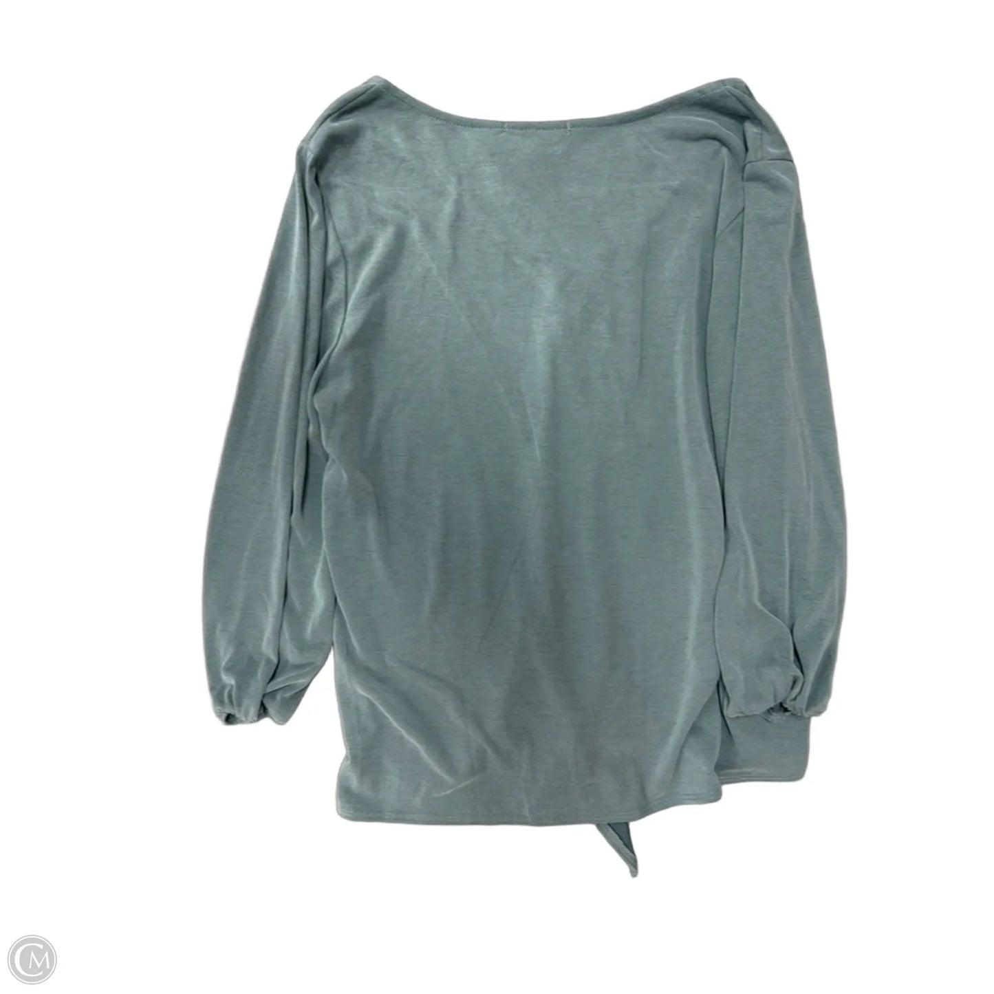 Top Long Sleeve By Green Envelope In Green, Size: L
