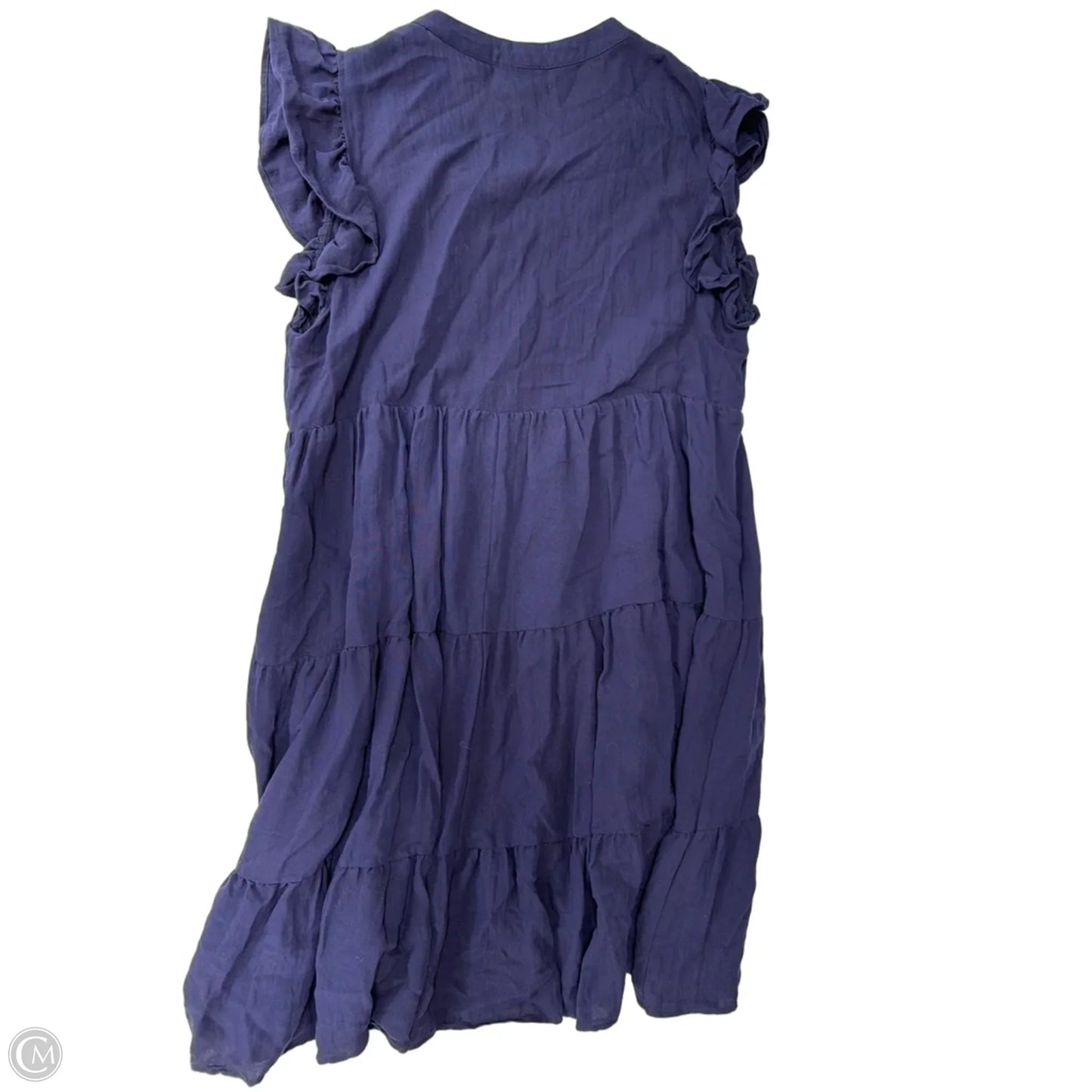 Dress Casual Midi By Entro In Blue, Size: Xl