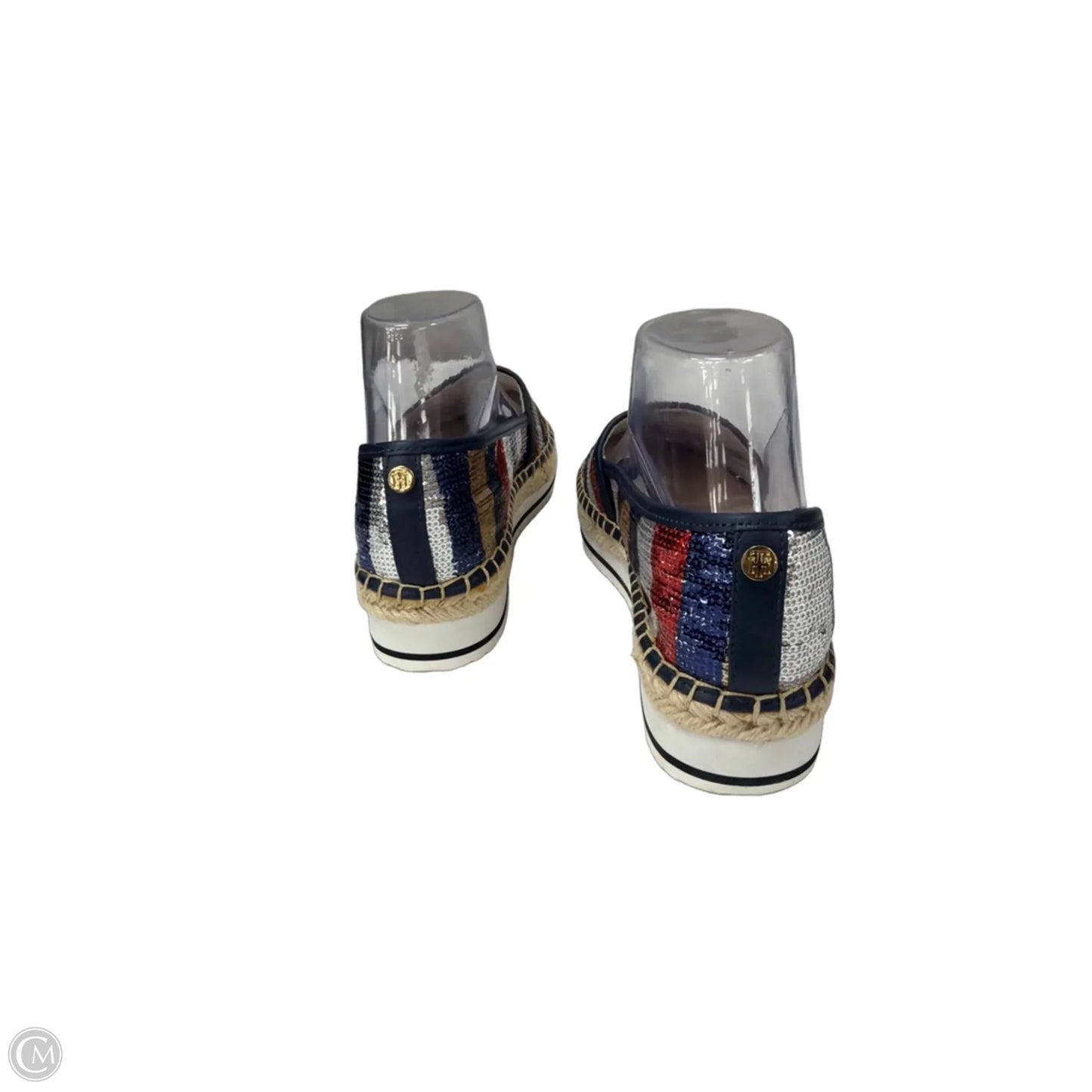 Shoes Flats By Tommy Hilfiger In Striped Pattern, Size: 8.5