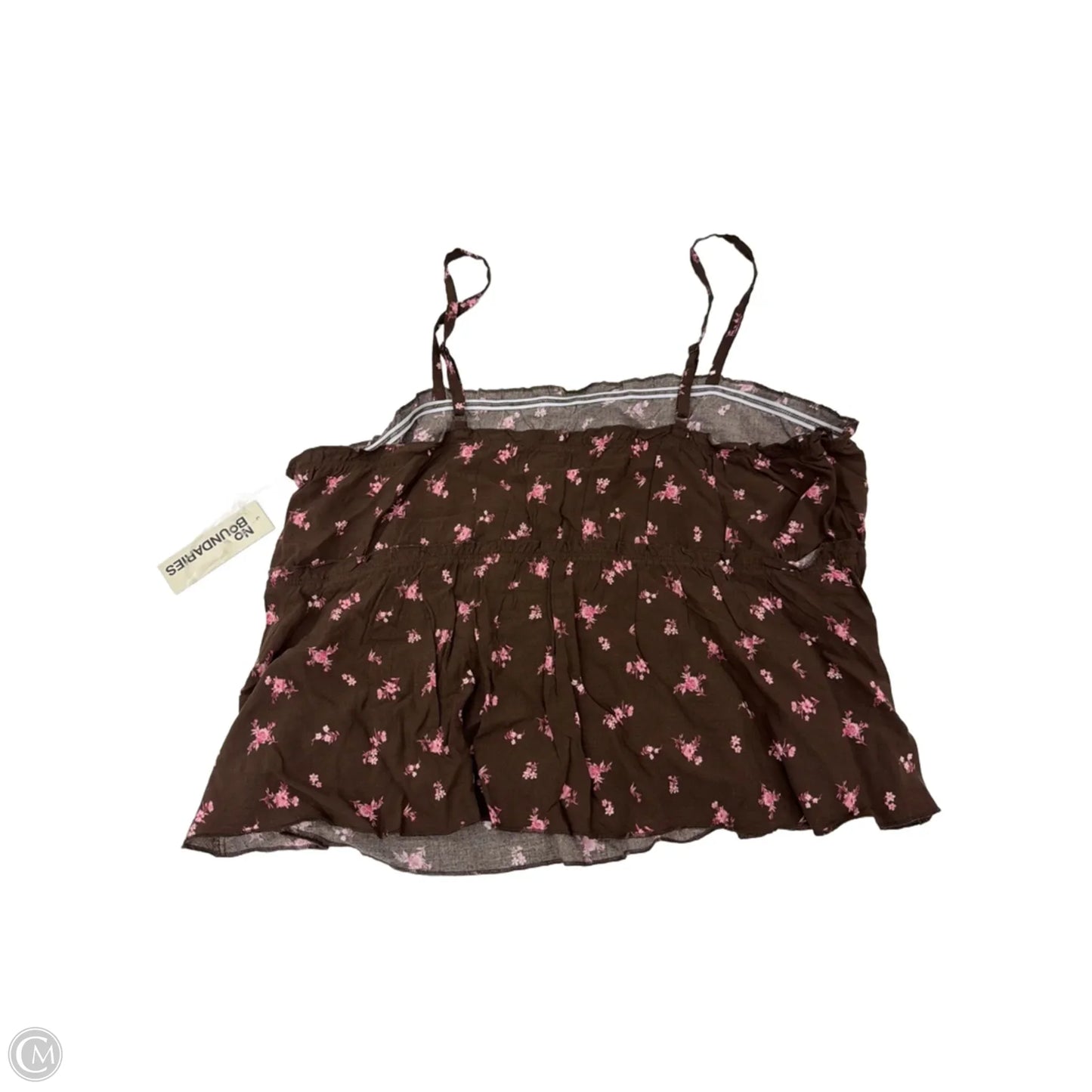 Tank Top By No Boundaries In Floral Print, Size: Xl
