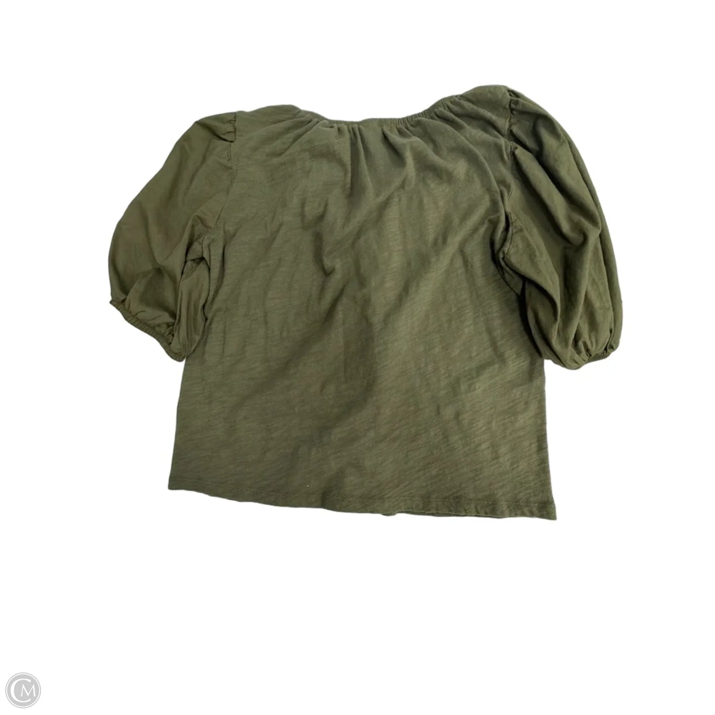 Top Short Sleeve By Old Navy In Green, Size: S
