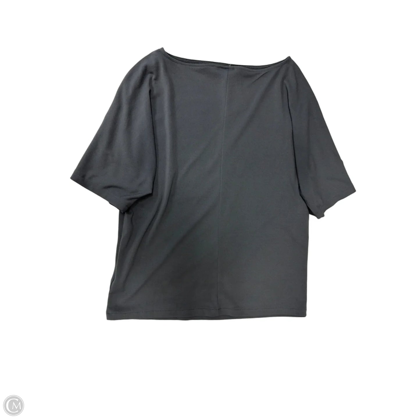 Top Short Sleeve Basic By H&m In Grey, Size: Xs