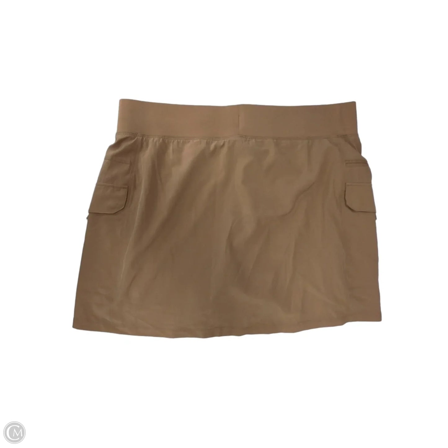 Athletic Skort By Zero Xposure In Brown, Size: Xl