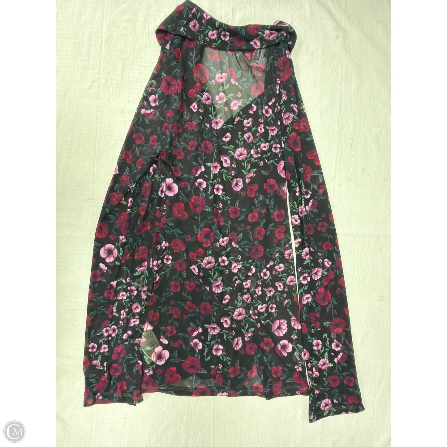 Top Long Sleeve By Free People In Floral Print, Size: L