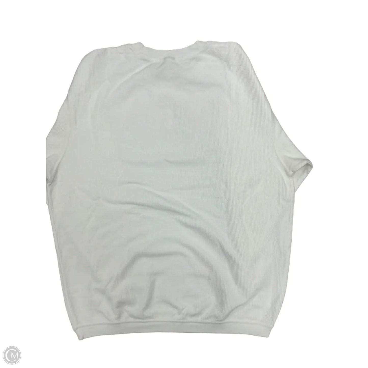 Top Long Sleeve By Clothes Mentor In White, Size: Xl