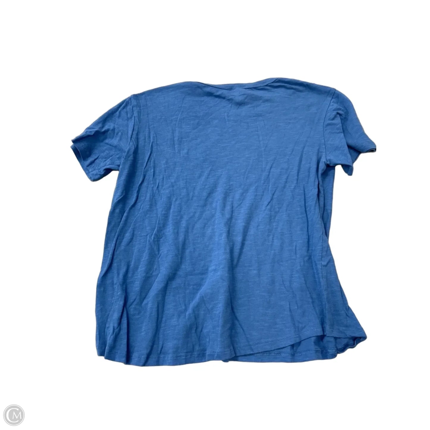 Top Short Sleeve Basic By Ana In Blue, Size: M