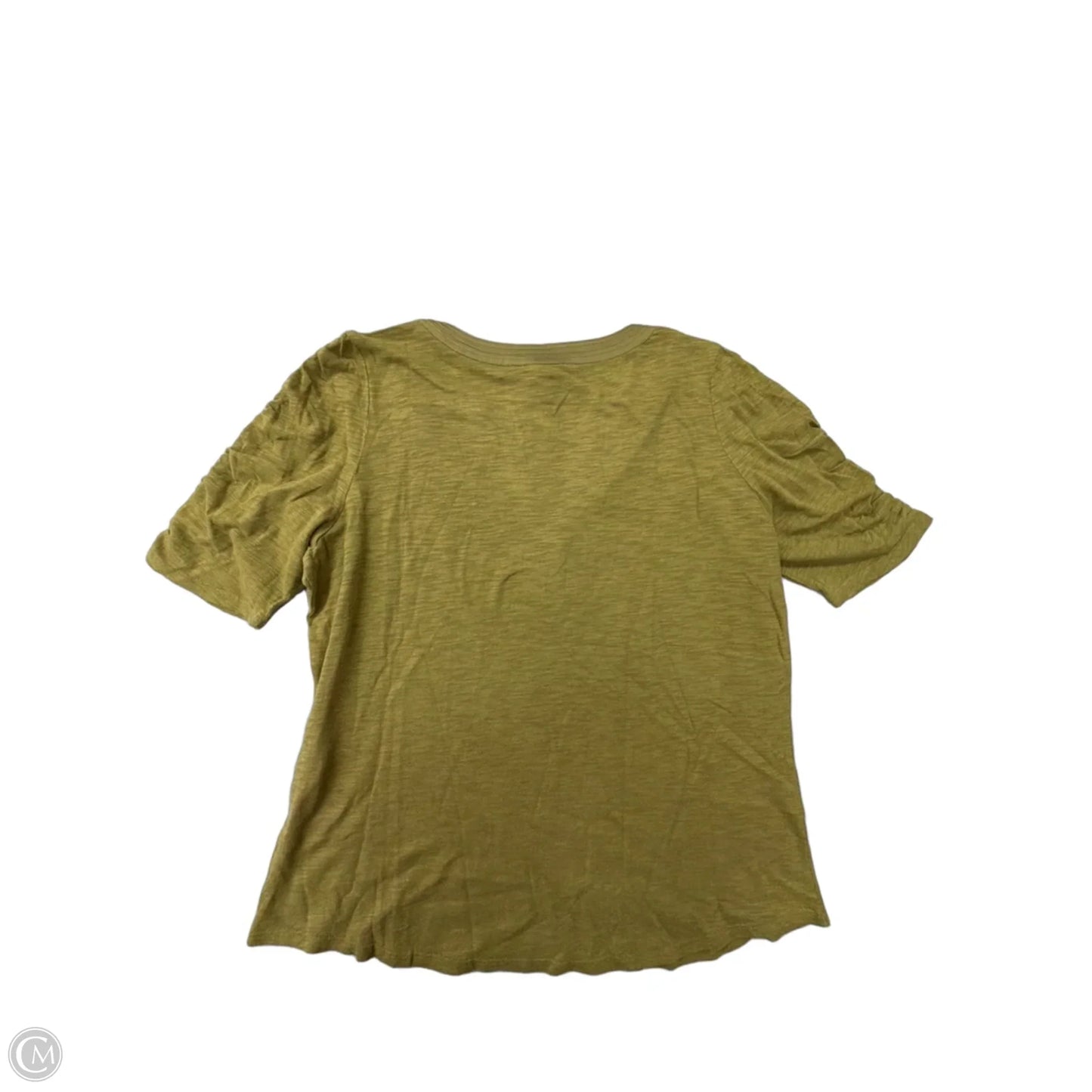 Top Short Sleeve By White House Black Market In Green, Size: L
